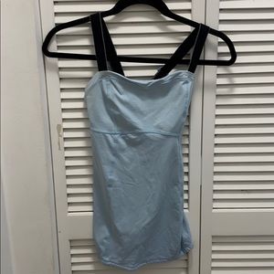 Lululemon running top w/ adjustable straps size 6